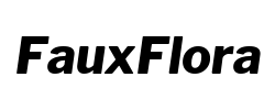FauxFlora - logo